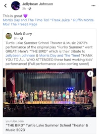 a photo of a group of people on stage